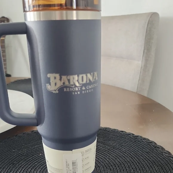 Stanley Quencher Tumbler - Navy and Copper - Picture 3 of 8